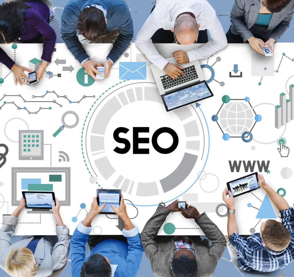 Searching Engine Optimizing SEO Browsing Concept Searching engine optimizing seo browsing concept